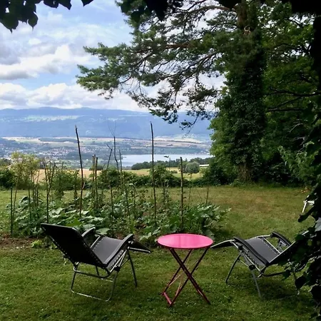 Maison Familiale Sur Les Hauts D'yverdon Avec Vue Sur Le Lac! إفردون-لو-بان